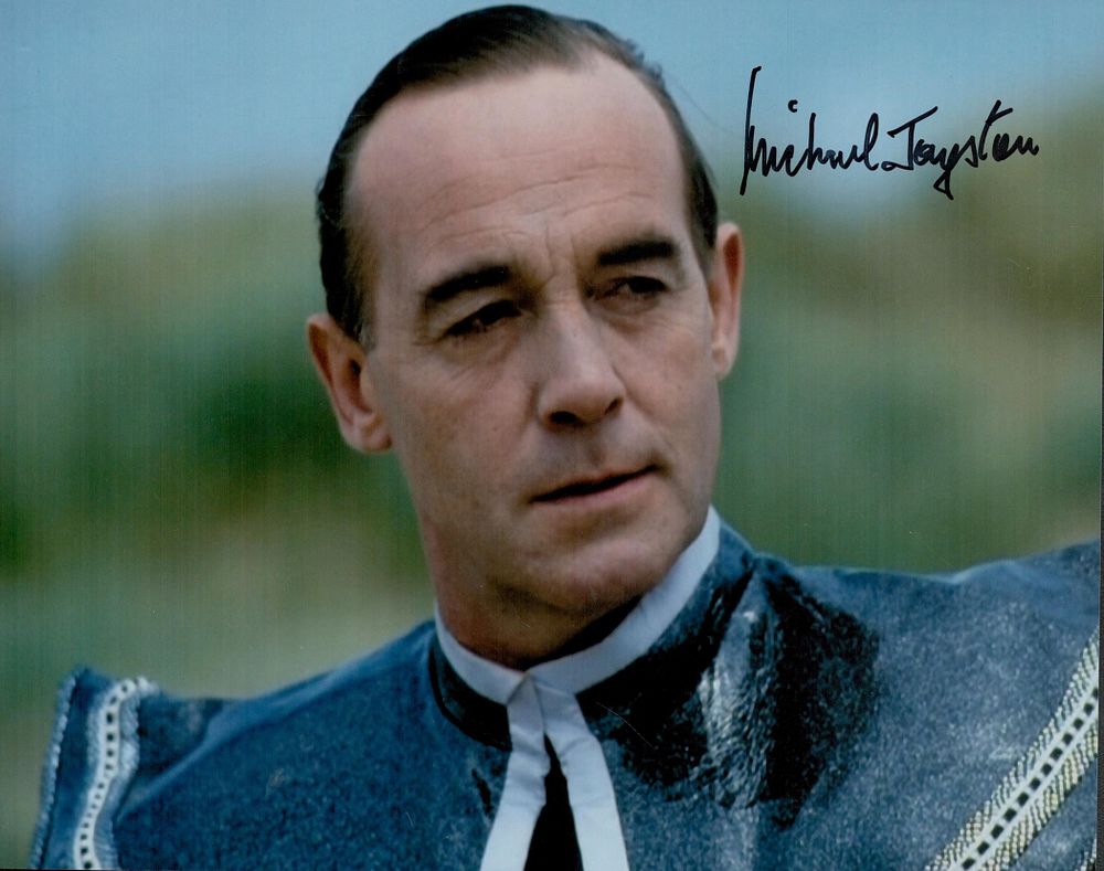 Lot 423: Dr Who actor Valeyard Michael Jayston signed 10...