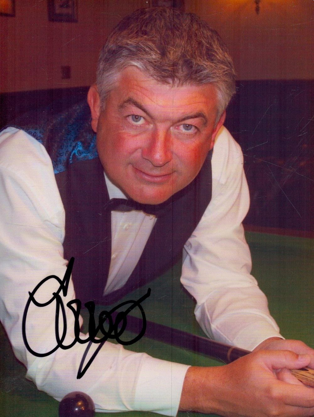 Lot 207: John Parrot signed 7x5inch colour photo. Good condition....