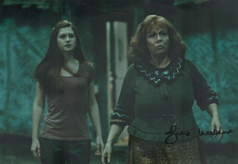 Lot 326: Julie Walters signed 12x8 inch colour photo pictured...