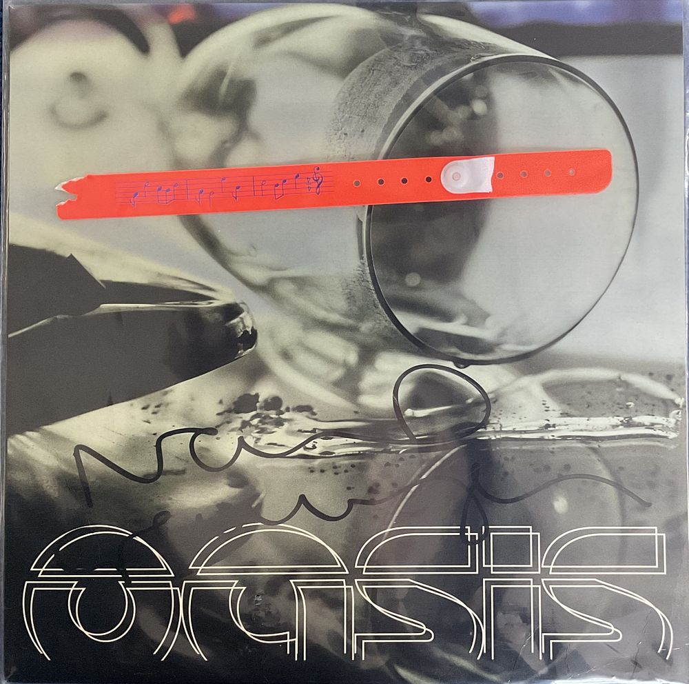 Lot 332: Noel Gallagher and Gem Archer signed Oasis Sunday...