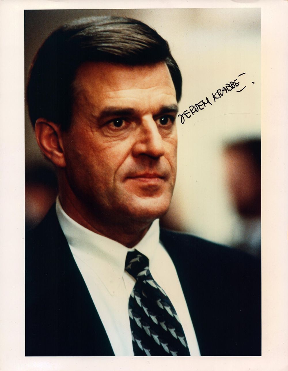Lot 349: Jeroen Krabbe signed 10x8 inch colour photo. Good...