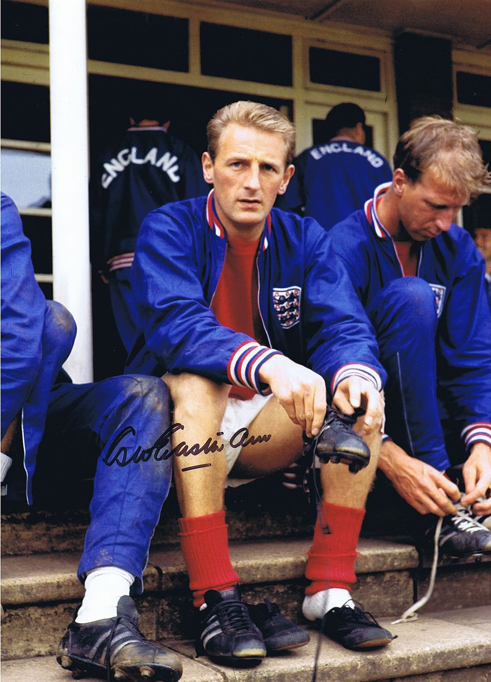 Lot 402: Autographed GEORGE EASTHAM 16 x 12 Photo :...