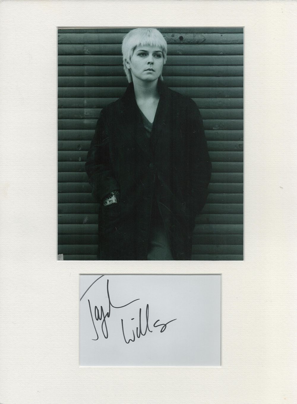 Lot 451: Toyah Willcox signed white card 6x4 Inch mounted...