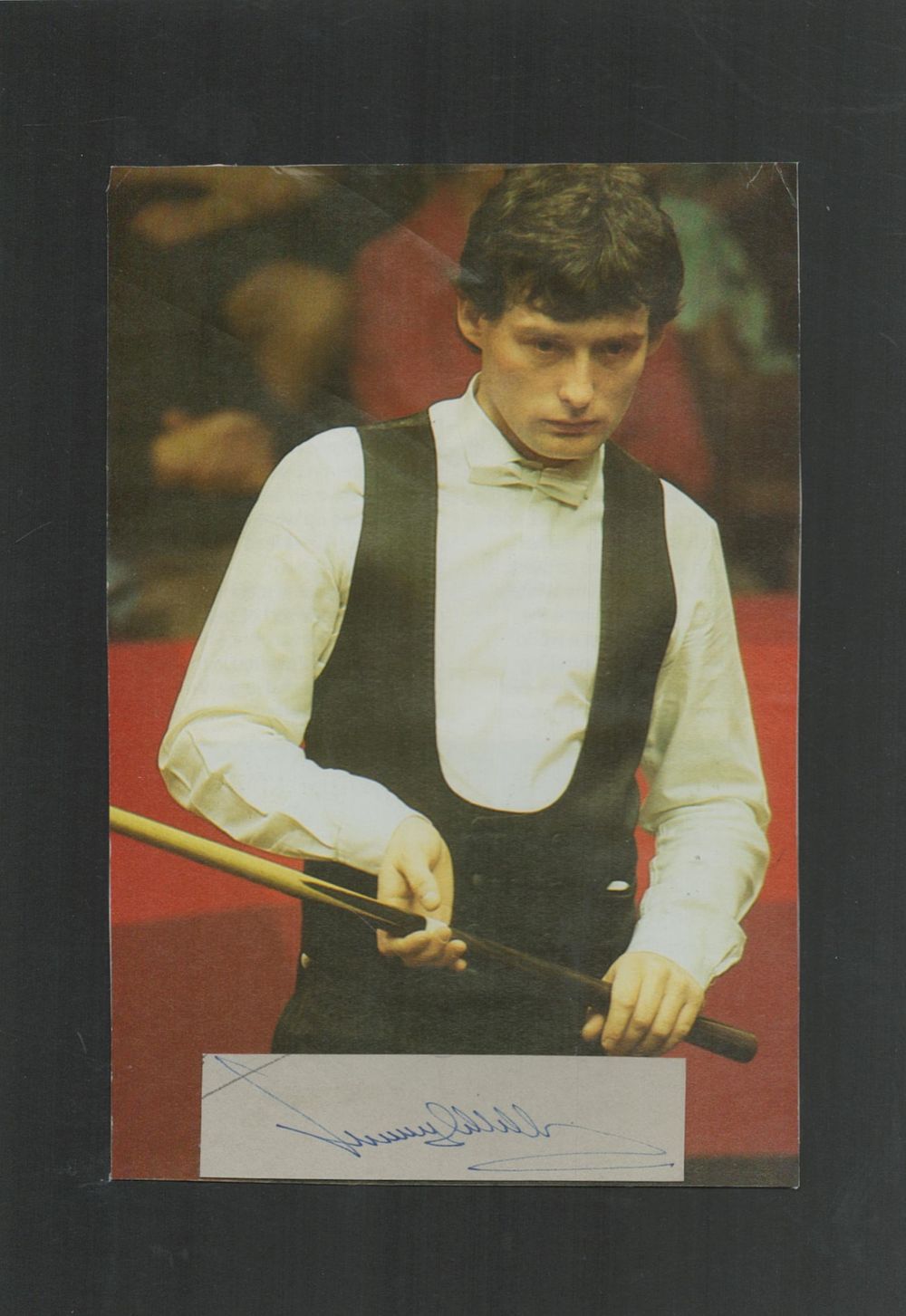 Lot 453: Snooker, Jimmy White, MBE signed colour magazine cut...