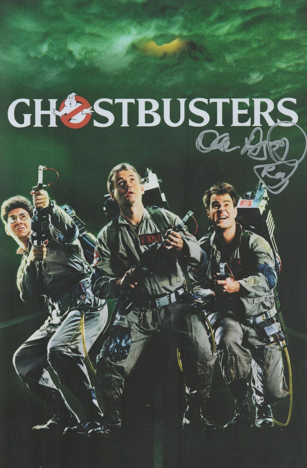 Lot 467: Dan Aykroyd signed colour photo 12x8 Inch. 'Ghostbusters...