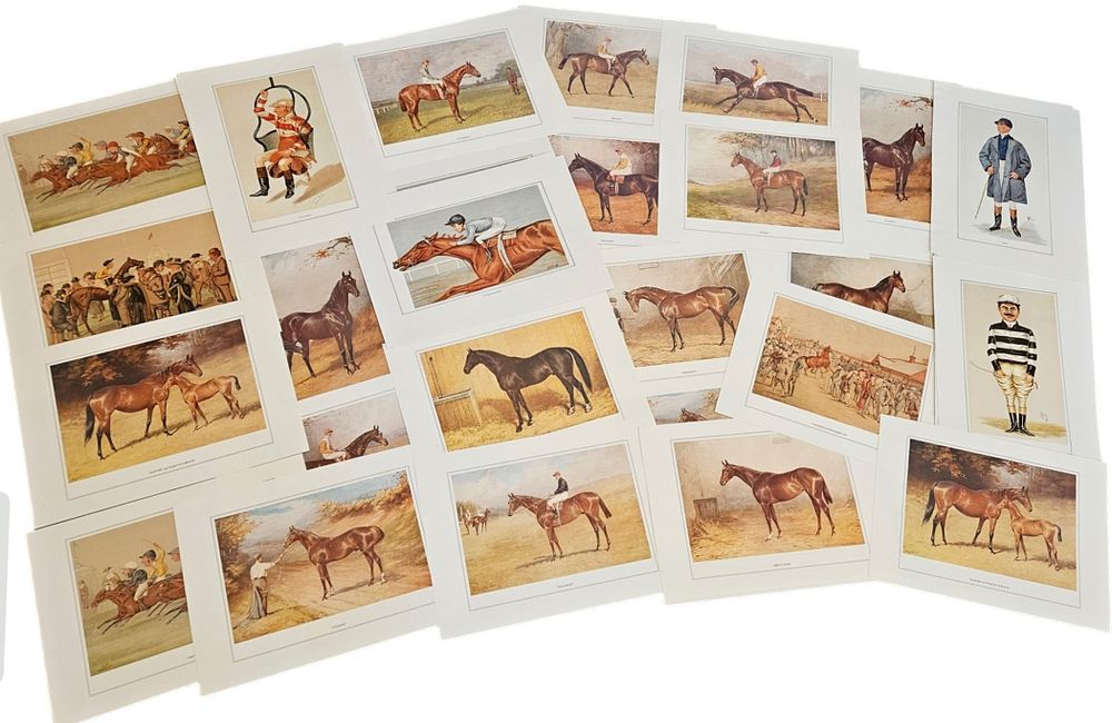 Lot 474: Collection of 45 Prints "Tom Cannon", "Count Strickland",...