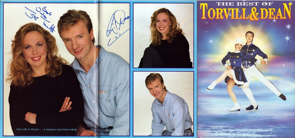 Lot 568: Torvill and Dean signed The Best of Torvill...