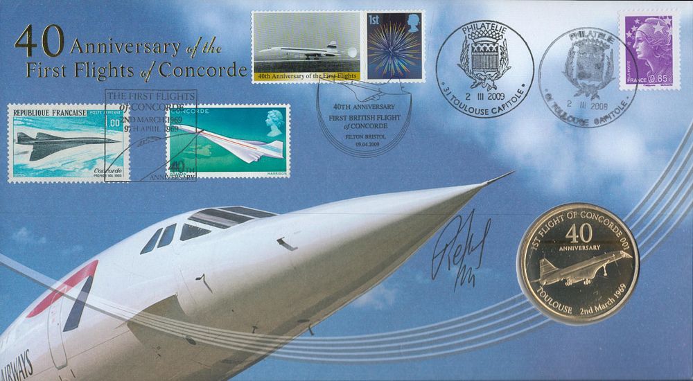 Lot 635: Michel Retif signed 40th Anniversary of the First...
