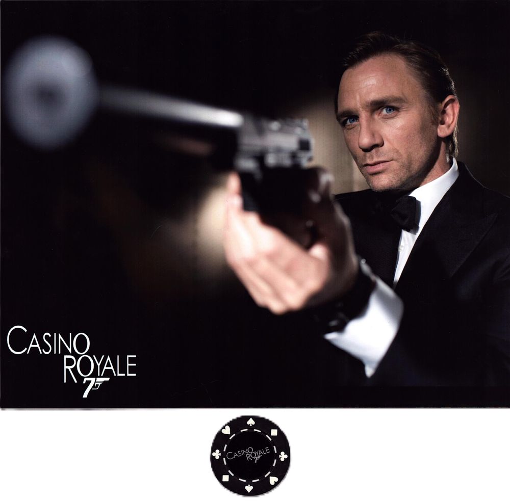 Lot 645: James Bond Casino Royale promo Chip dated November...
