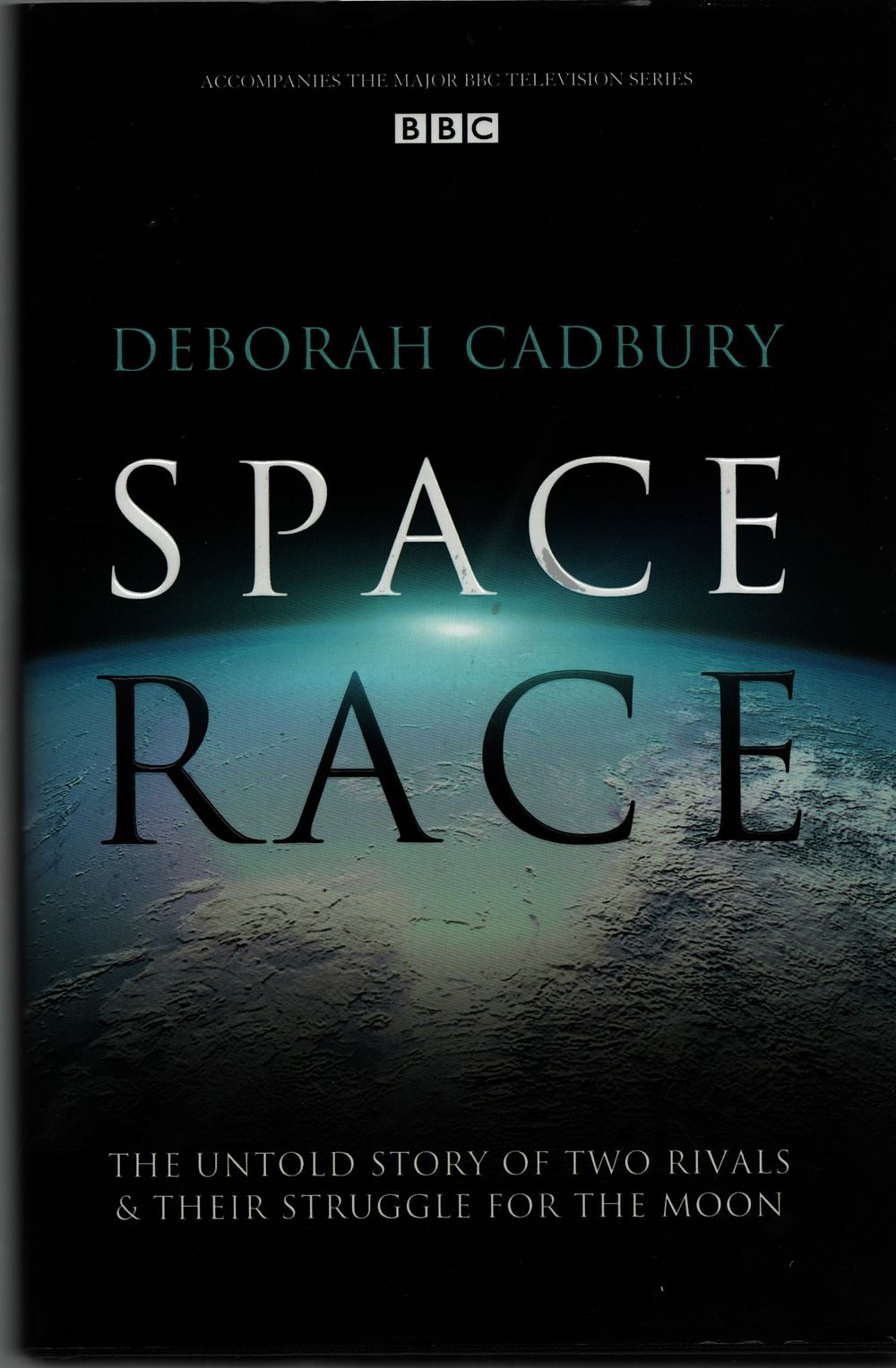 Lot 653: Deborah Cadbury signed hardback Book, Title 'Space Race'...
