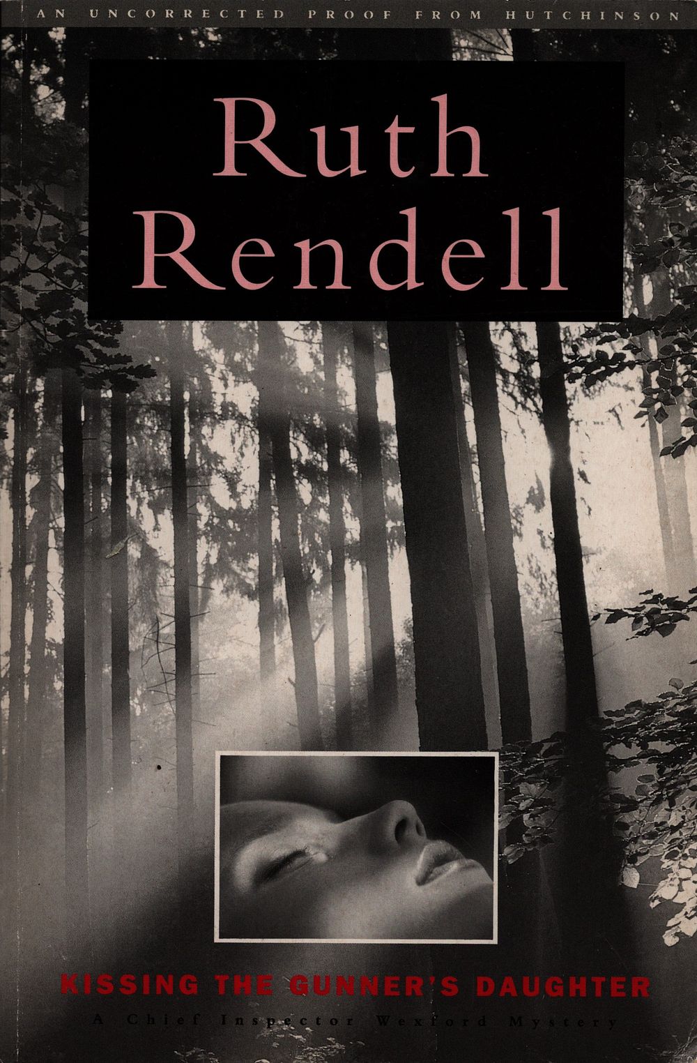 Lot 655: Ruth Rendell signed paperback Book, Title 'Kissing the...