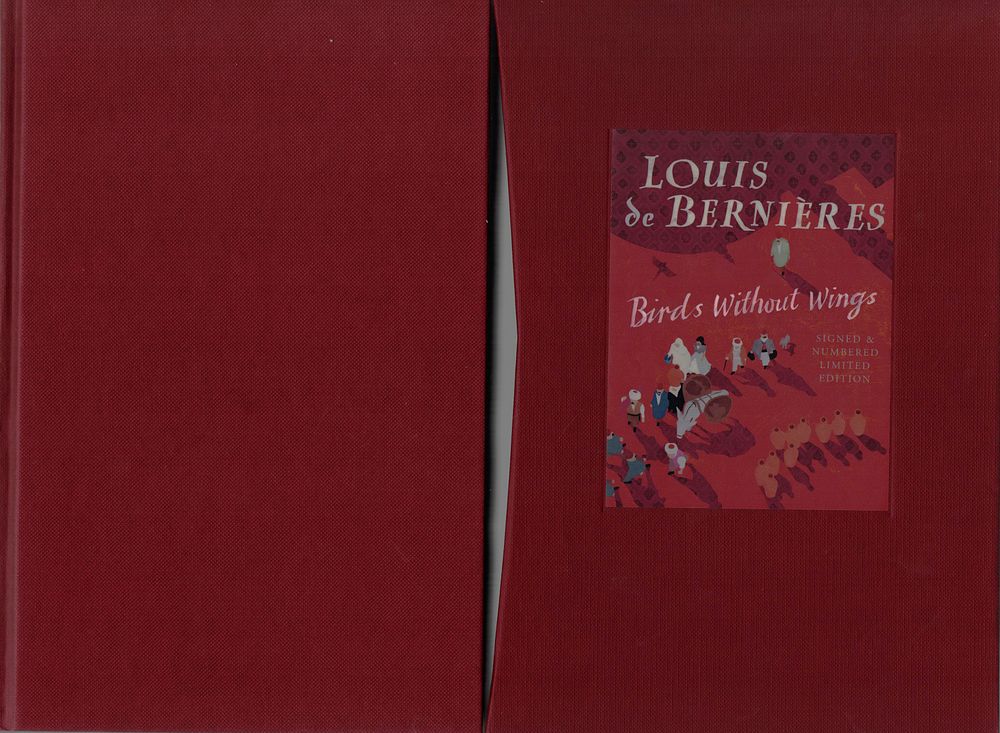 Lot 666: Louis de Bernières signed hardcover Book Box, Title...