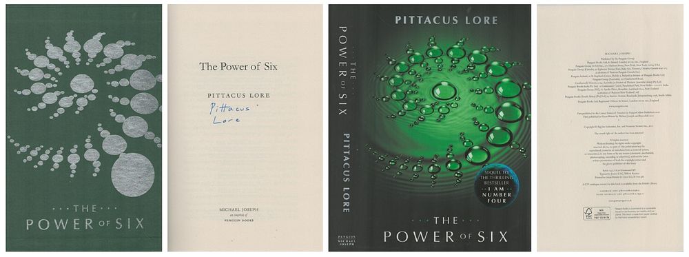 Lot 677: Pittacus Lore signed hardback Book Box Dust Jacket...
