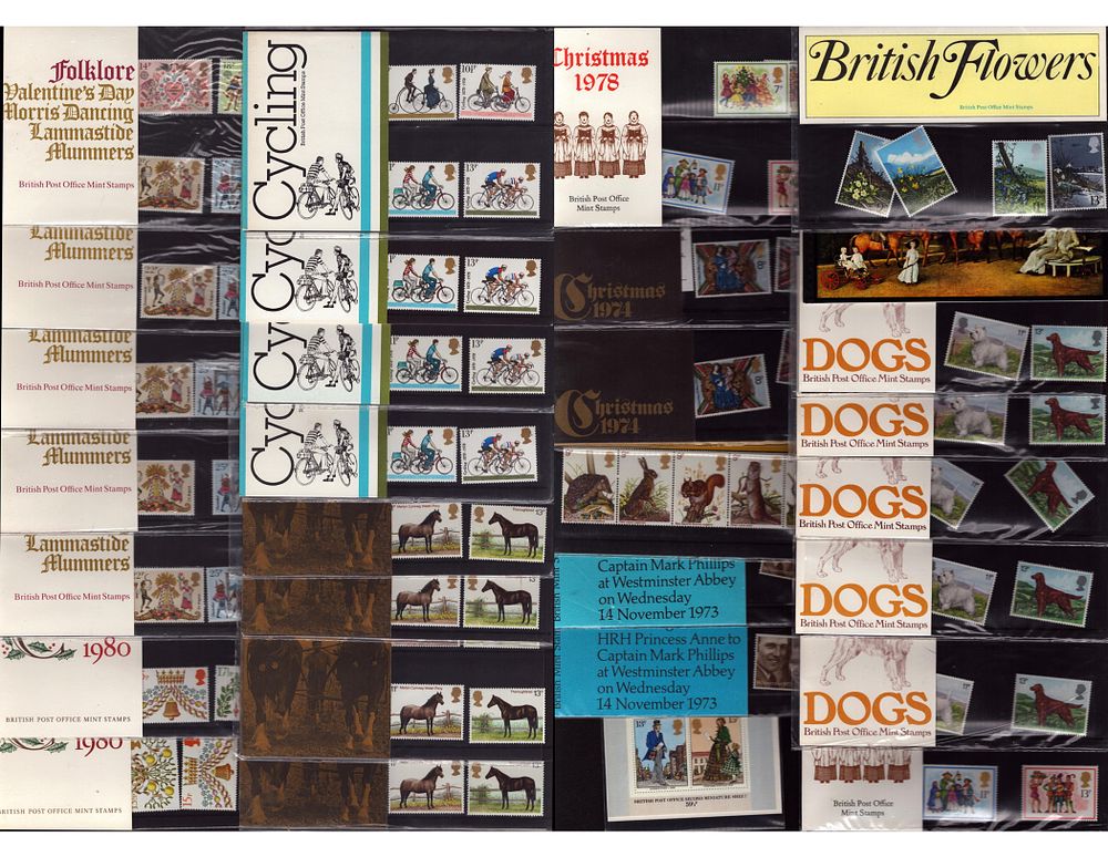 Lot 31: British Post Office mint stamp collection. Approx 30...