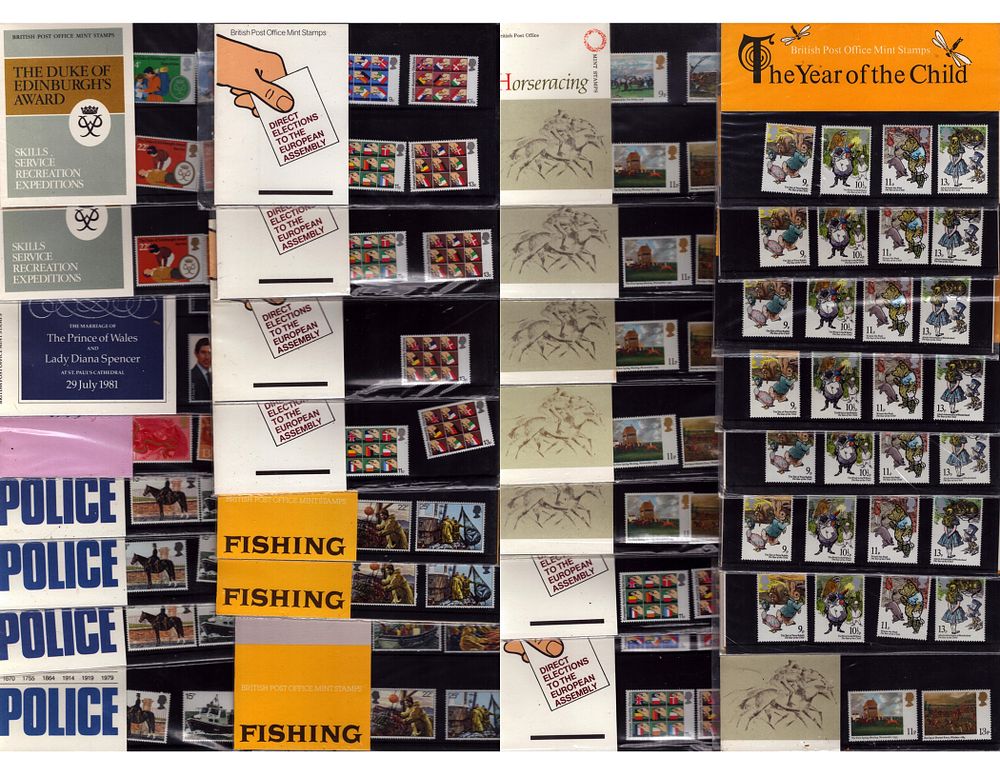 Lot 33: British Post Office mint stamp collection. Approx 30...
