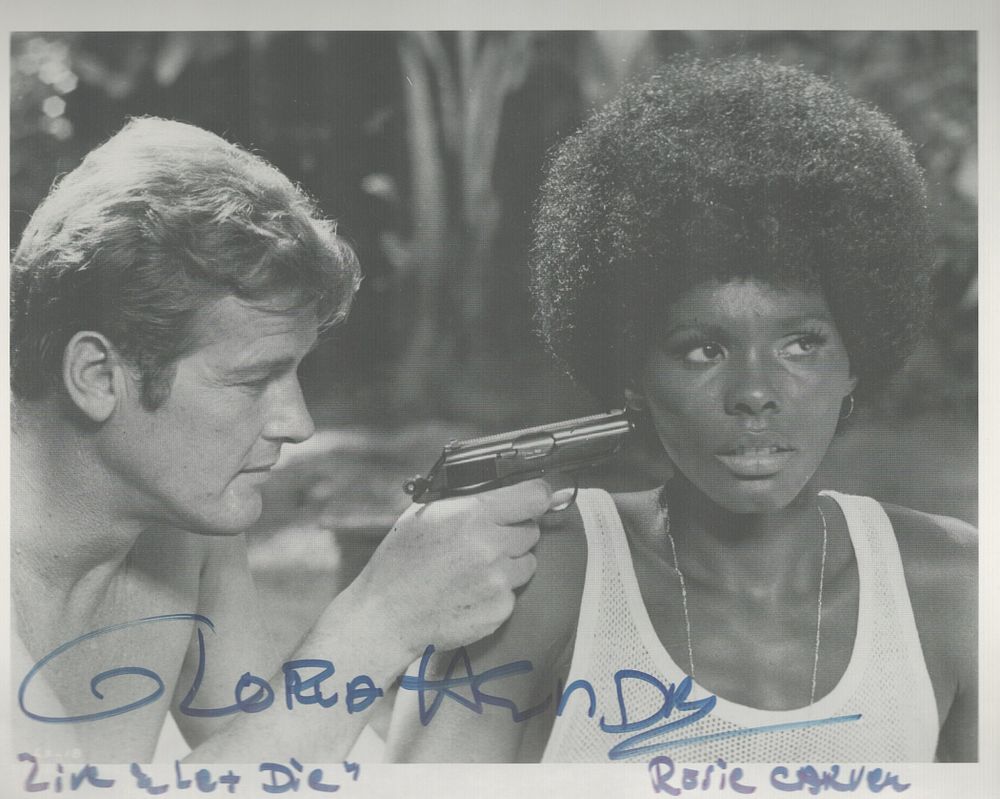 Lot 174: Gloria Henry signed 10x8 inch James Bond Live...