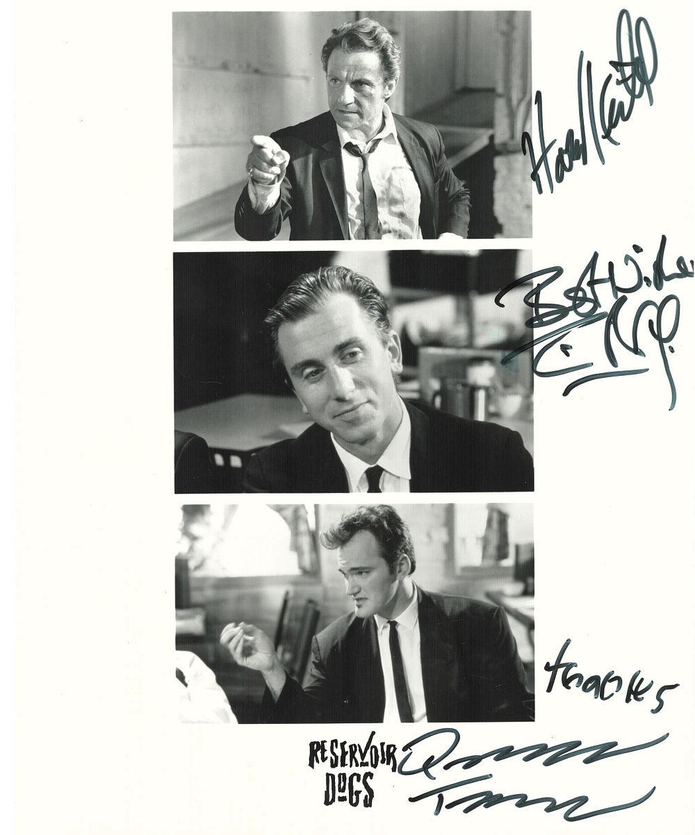 Lot 193: Harvey Keitel, Tim Roth and Quentin Tarantino multi...