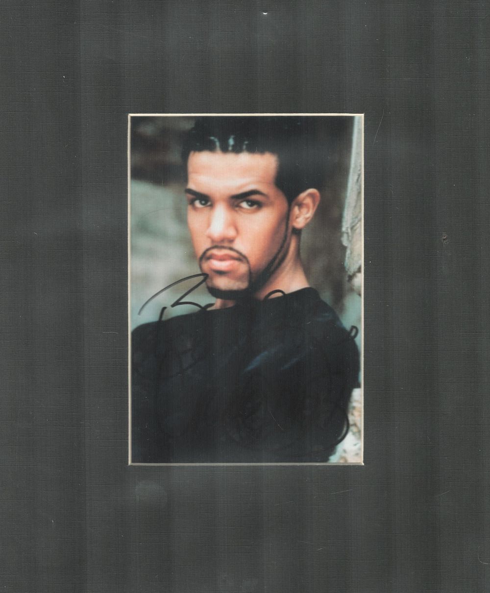 Lot 218: Craig David signed 12x8 inch overall mounted colour...