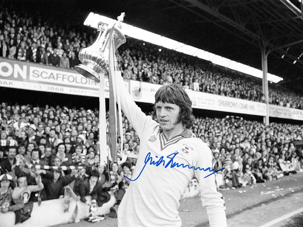 Lot 257: Autographed MIKE CHANNON 16 x 12 Photo :...