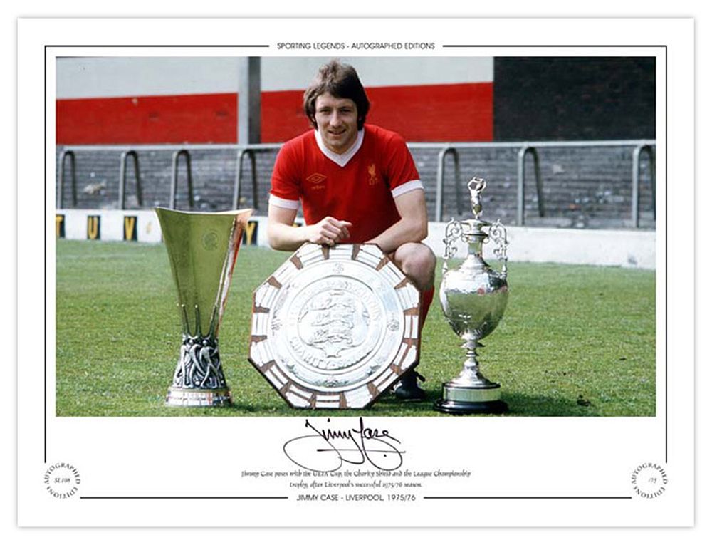 Lot 263: Autographed JIMMY CASE 16 x 12 Limited-Edition :...