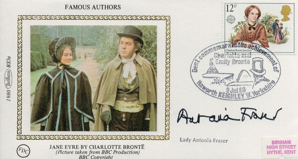 Lot 295: Lady Antonia Fraser signed FDC. Famous Authors Jane...