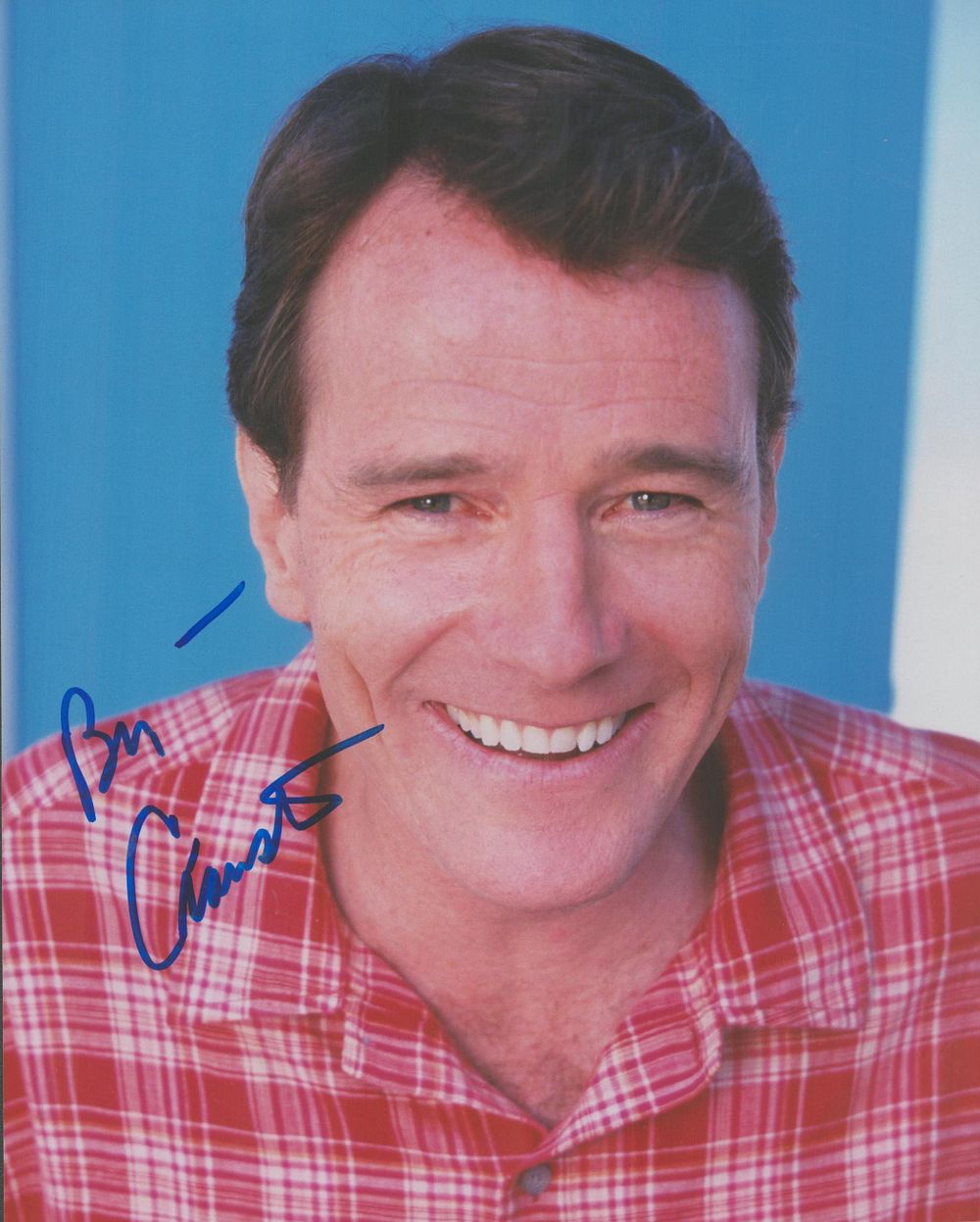 Lot 309: Bryan Cranston signed colour photo 10x8 Inch. Is...