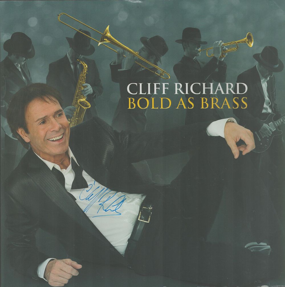 Lot 349: Cliff Richard signed 'Bold as Brass programme' includes...
