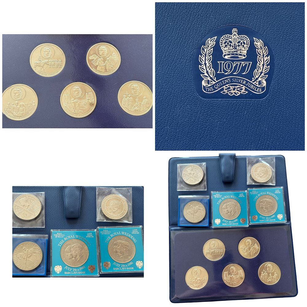 Lot 403: Coin Collection, 1977 The Queens Silver Jubilee in...