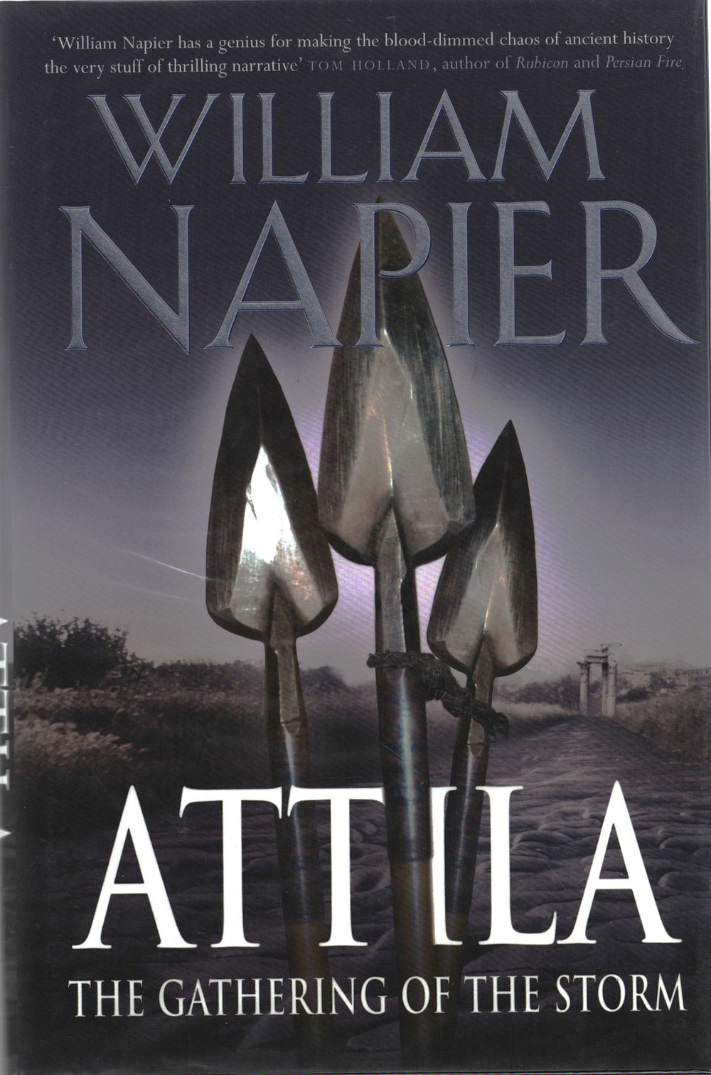 Lot 415: William Napier signed hardback book titled Attila The...