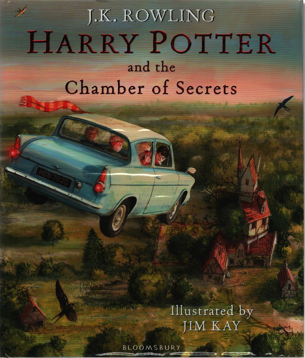 Lot 417: Jim Kay Signed hardback book titled Harry Potter...