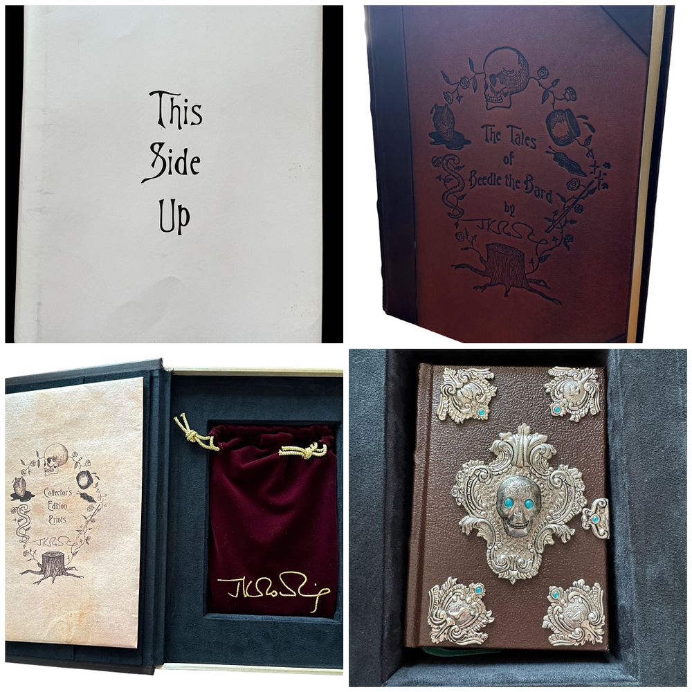 Lot 430: The Tales of Beedle the Bard, Collector's edition...