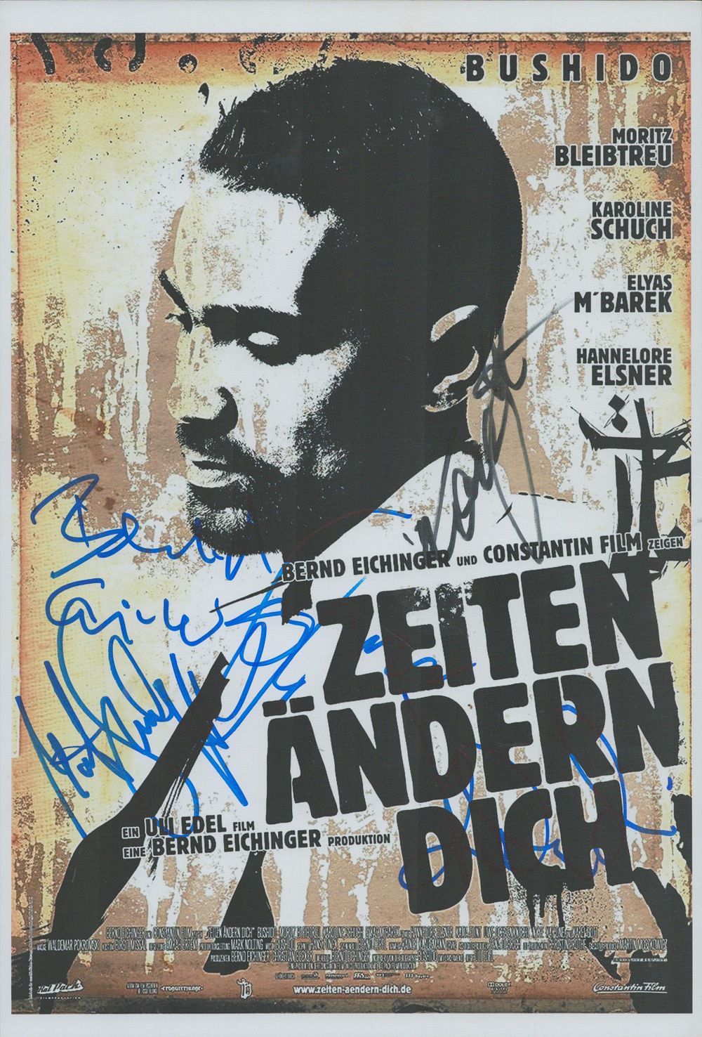 Lot 458: Multi signed Bernd Eichinger was a German film...