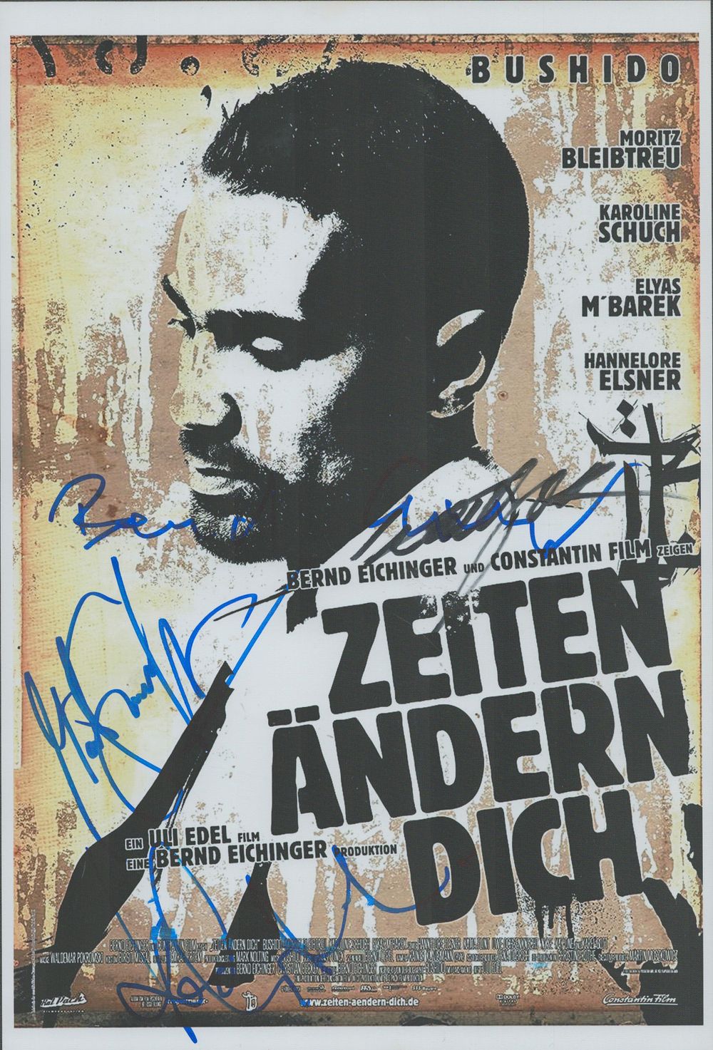 Lot 459: Multi signed Bernd Eichinger was a German film...