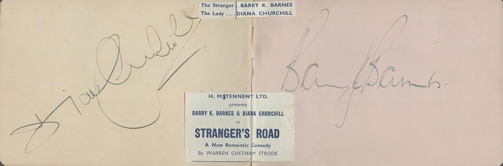 Lot 533: Diana Churchill (Winston Churchill's daughter) and Barry K....