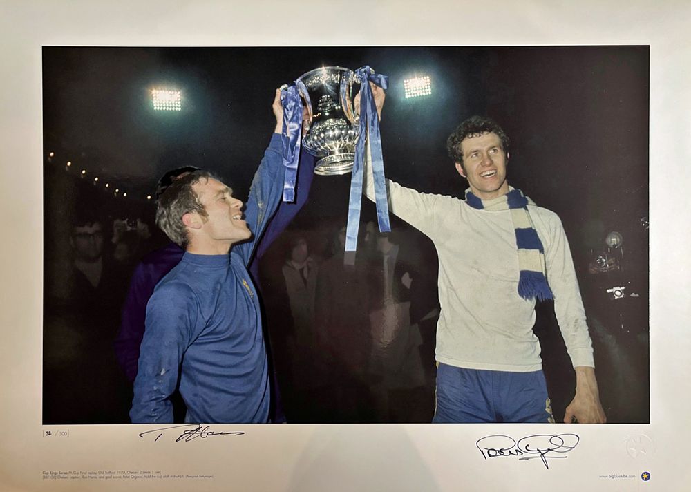 Lot 605: Chelsea - Cup Kings - Peter Osgood &...