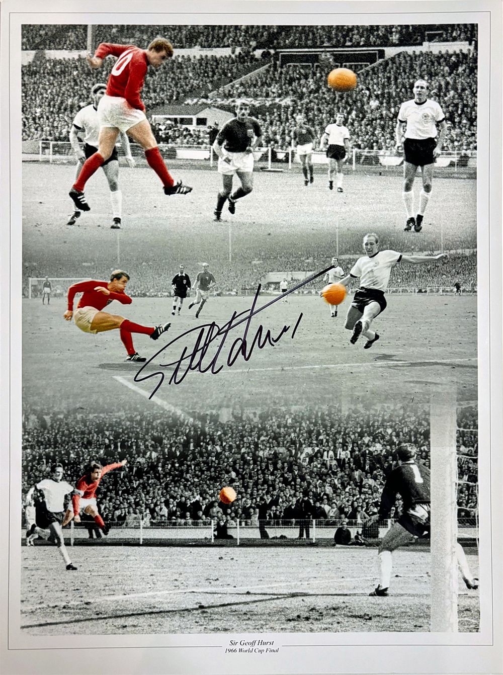 Lot 613: Sir Geoff Hurst - England - 1966 World...