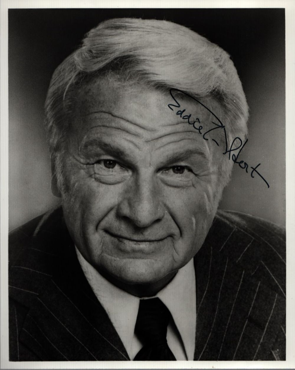 Lot 647: Eddie Albert (1909-2000), American actor. A signed 10x8...