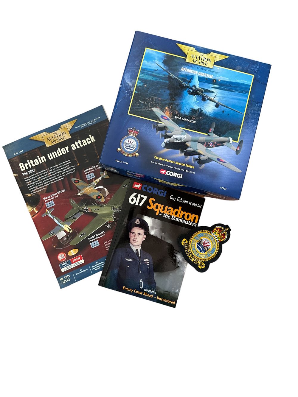 Lot 673: Lancaster collection, CORGI Die cast Dam Buster Special...