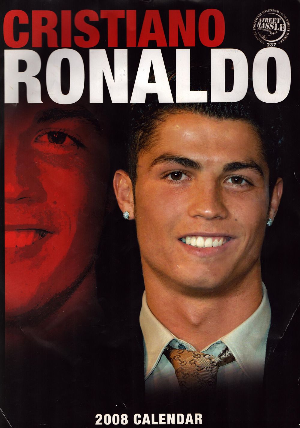 Lot 682: Cristiano Ronaldo Unsigned '2008 Calendar'. Is a Portuguese...