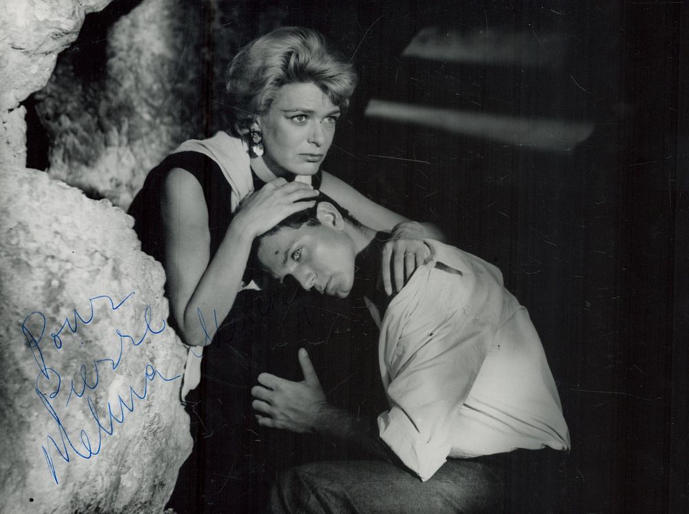 Lot 699: Melina Mercouri (1920 1994), actress, singer and politician....