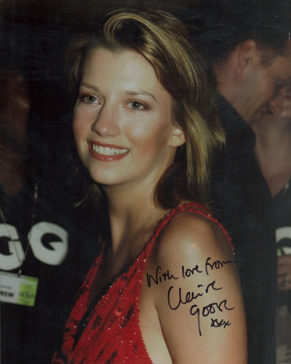 Lot 383: Claire Goose signed 10x8 inch colour photo. Good...