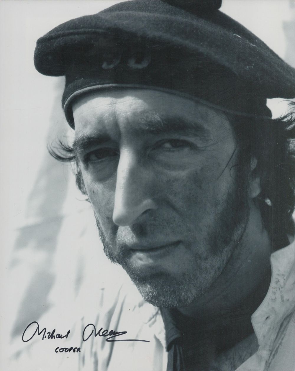 Lot 429: Michael Mears signed 10x8 inch Sharpe black and...