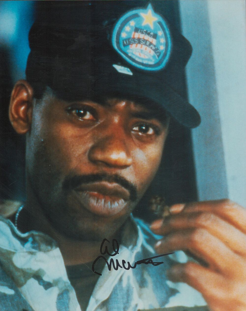 Lot 437: Al Mathews signed 10x8 inch colour photo. Good...