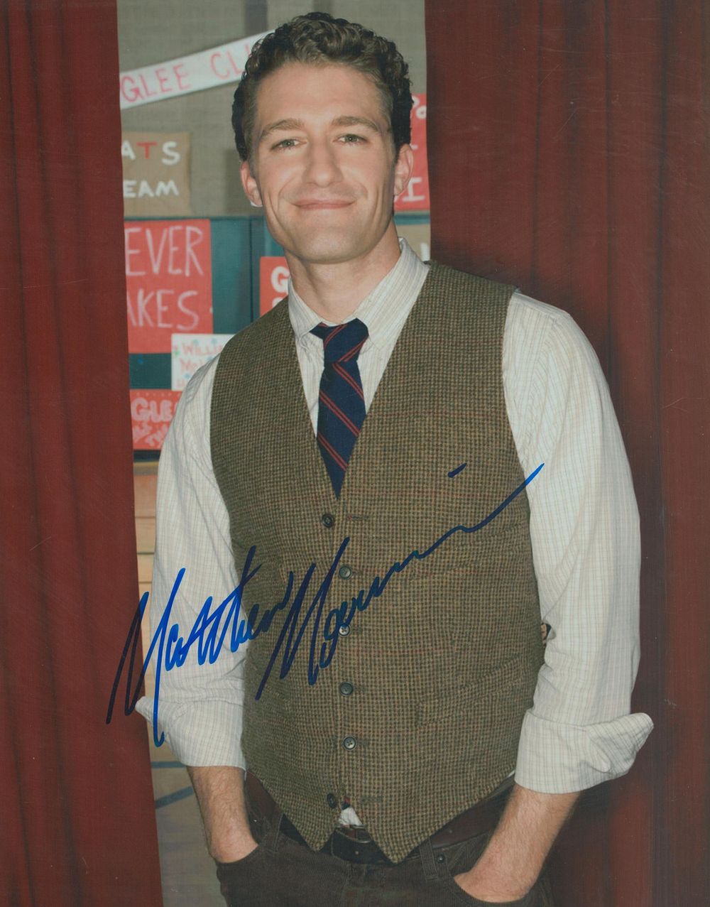 Lot 448: Mathew Morrison signed 10x8 inch colour photo. Good...