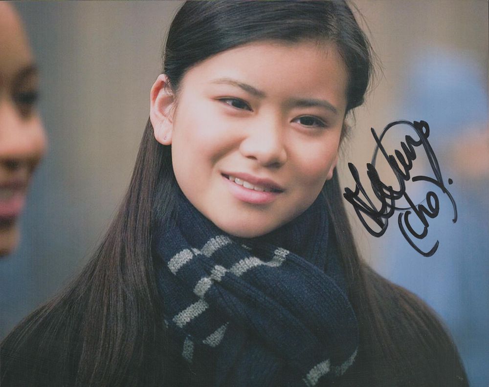 Lot 456: Katie Leung signed 10x8 inch Harry Potter colour...