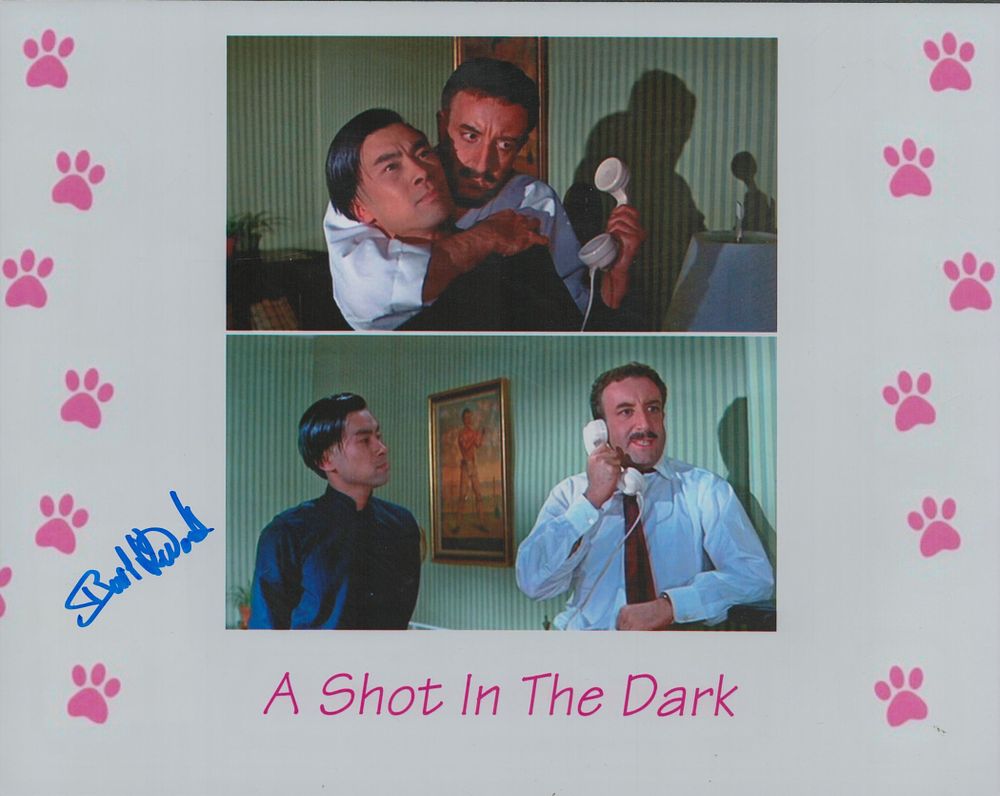 Lot 460: Bert Kwouk signed A Shot in the Dark...