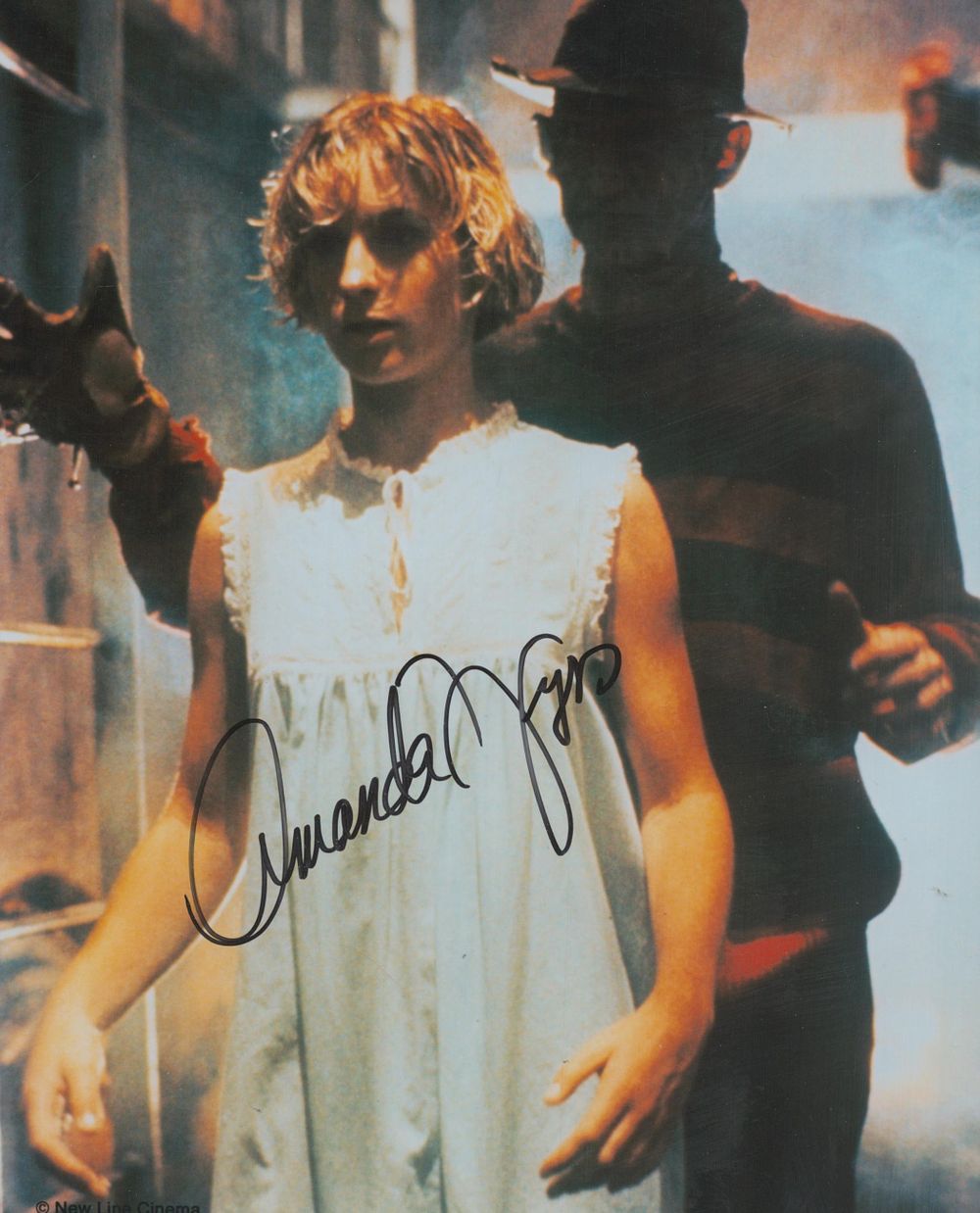 Lot 484: Amanda Wyss signed 10x8 inch colour photo. Good...