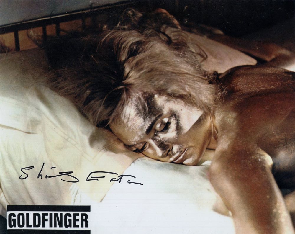 Lot 500: 007 James Bond movie Goldfinger 8x10 colour photo...