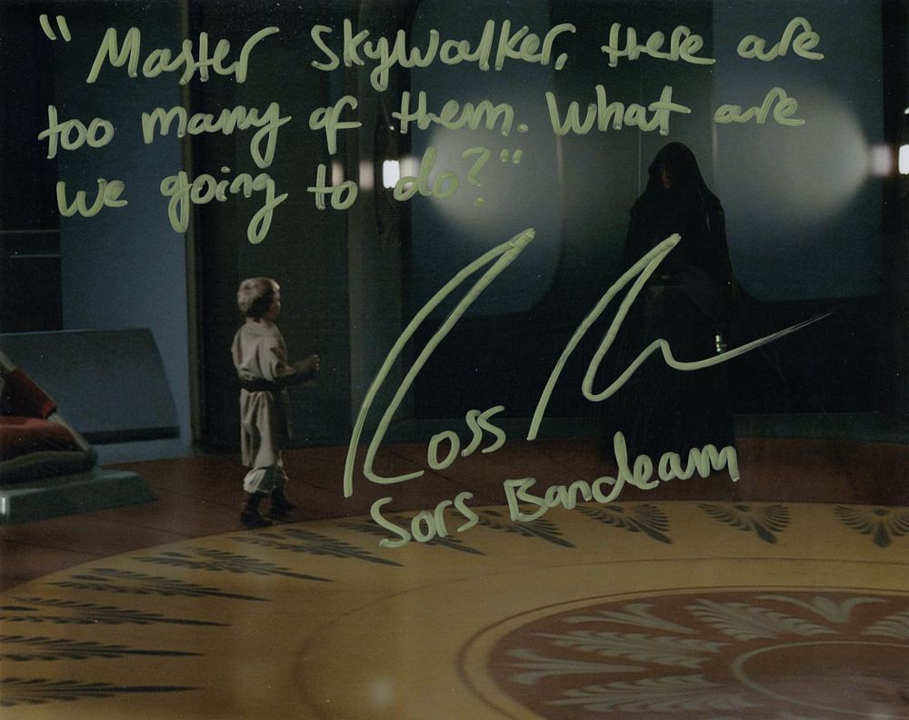 Lot 508: Star Wars Revenge of the Sith 8x10 colour...