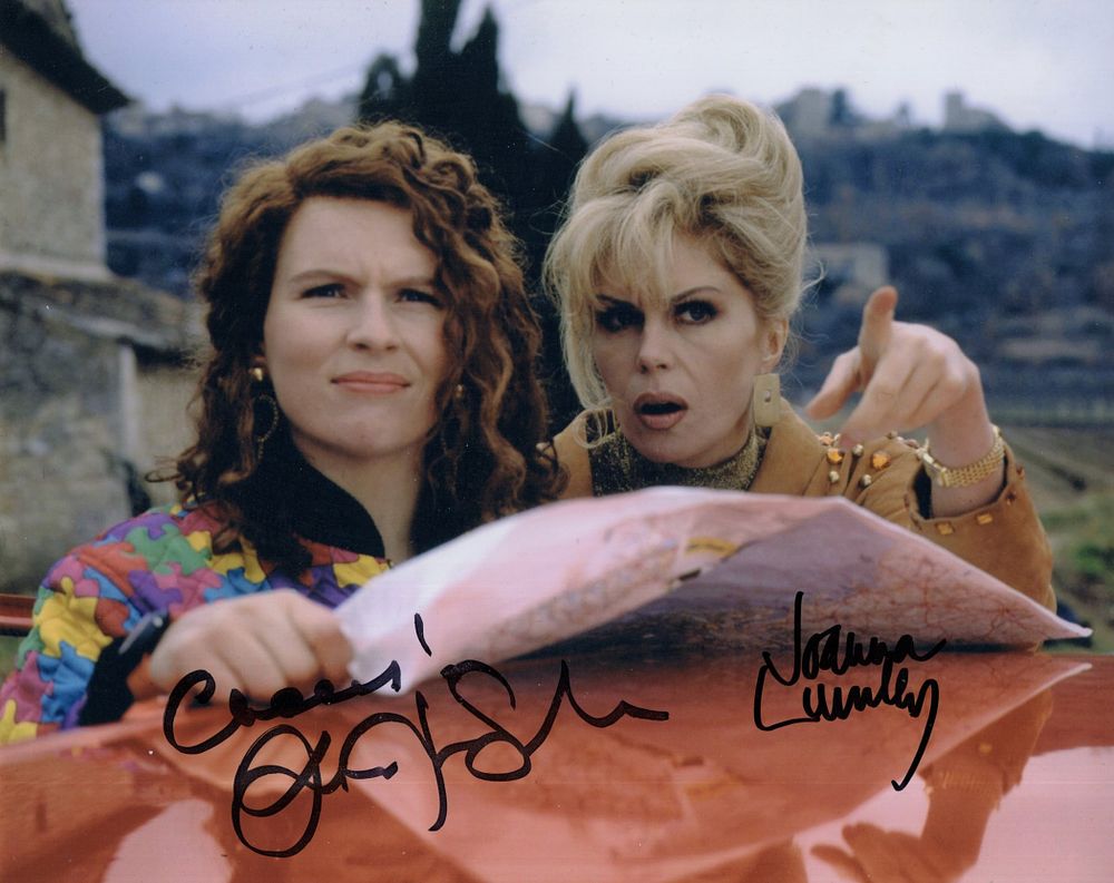 Lot 524: Absolutely Fabulous smash hit TV comedy series 8x10...